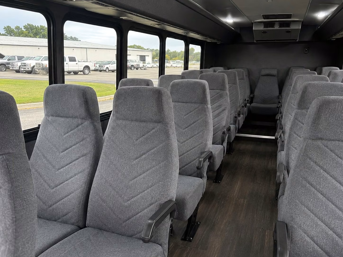 18 passenger minibus inside