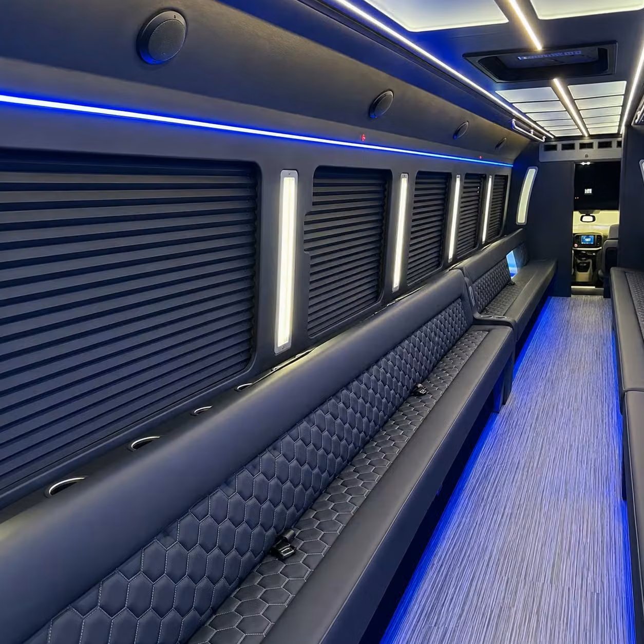 party bus interior
