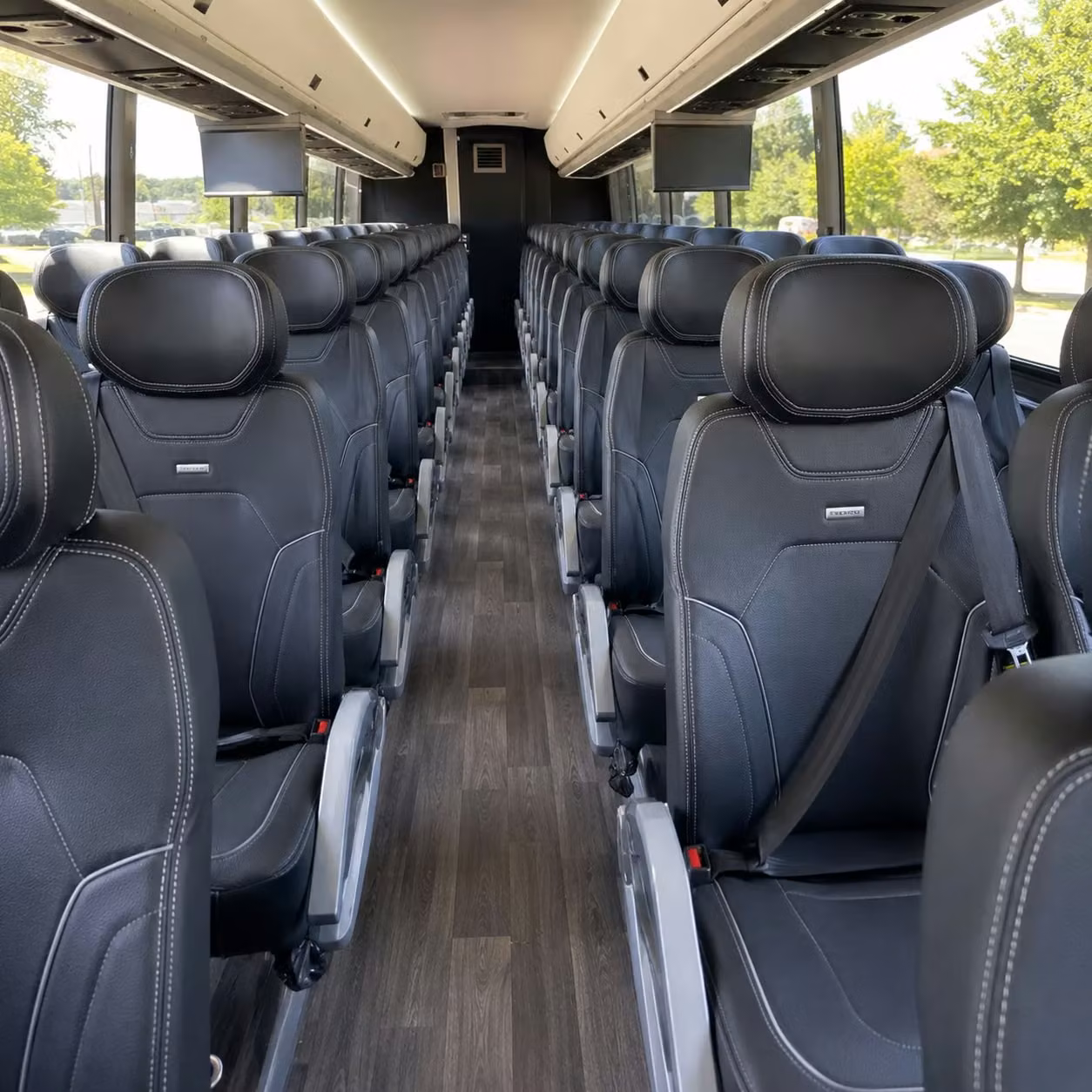pueblo charter bus interior gallery