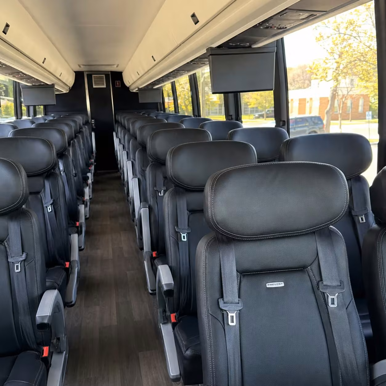pueblo charter bus interior